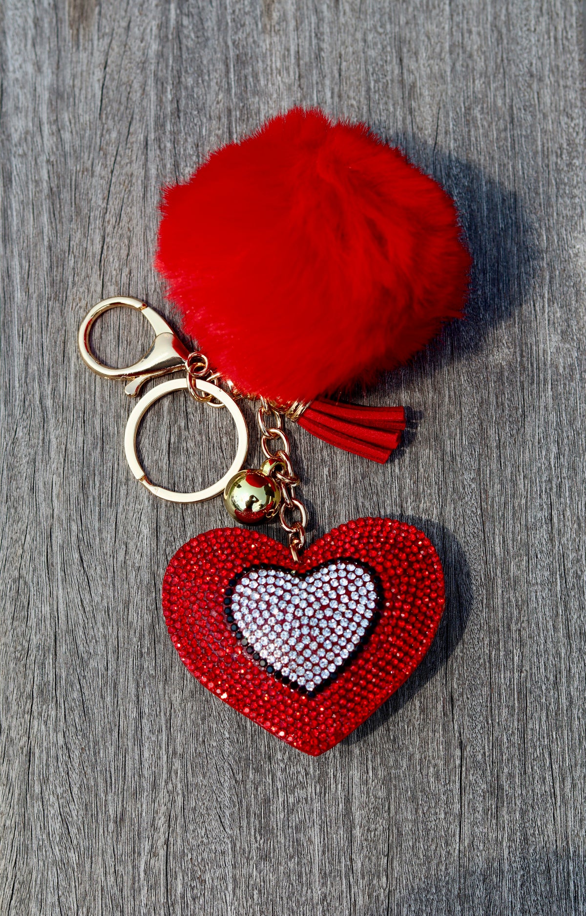 Sassy Keychain (Red)