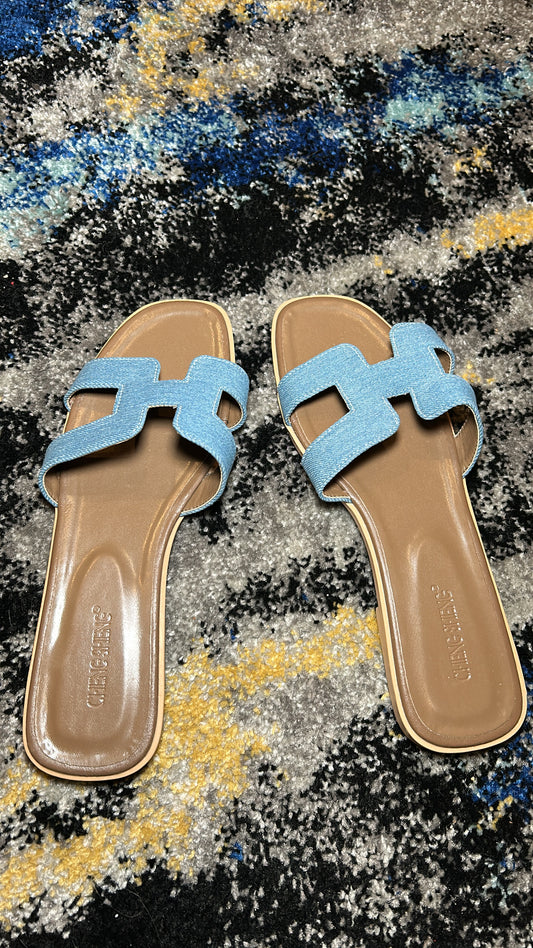 Hix Sandals (Denim)