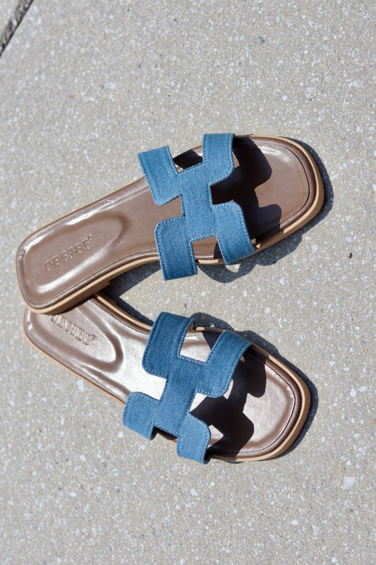 Hix Sandals (Denim)