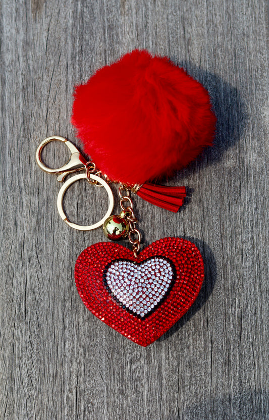 Sassy Keychain (Red)